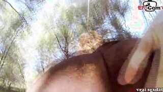 French 18 next door try porn into forest