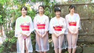 Project Sex: 4 Long-Tit Sisters Inside A hot Spring Inn Deep