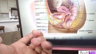 BrattyMilf - Penis Craving cougar Jennifer White Helps Stepson With A Pelvic Exam