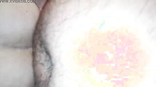 My fiance gets a real dick inside her butt