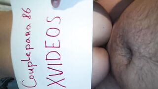 My fiance gets a real dick inside her butt