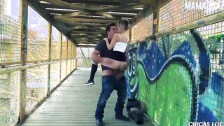 MAMACITAZ - (Mey Madness, Ramon Nomar) - Tiny Breasts Gothic Thot Rough Outdoors Plowed With Muscular Bf