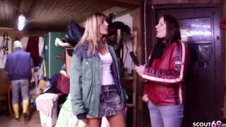 German Farmer is looking for a wifey - Teens Banged! into Barn