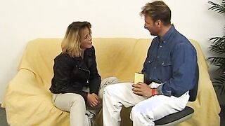 Sex casting ends with multiple orgasms