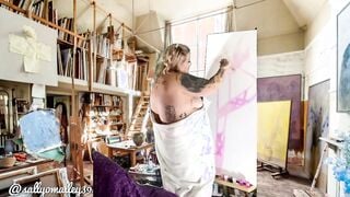 View Me Create Art starring Sally O'Malley