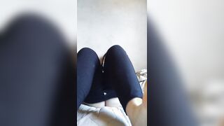 hispanic step-daughter masturbates with stepmom's toothbrush