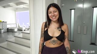 Anty's tight long gets IMPALED by Jesus Ryes's long penis
