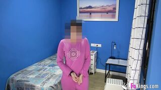 Caught by roommate blowing a african penis at her bedroom!!