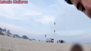 Brazilian Favela women Gets Plowed After A Grind Inside Copacabana Beach
