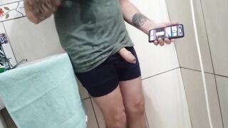 my sister caught me batu jacking off into the erotic restroom caught inside my pal instagram ( @tropicalbraziloficial )
