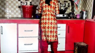 I banged my maid after hot tub. Into kitchen