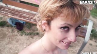 MAMACITAZ - (Lucia Fernandez, Moisex) - Big Jugs Spanish Beauty sexy Risky Public Nailed