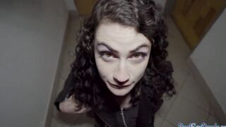 Smalltits alt Beauty ride point of view cock for money after oral sex