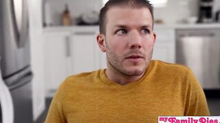MyFamilyPies - Step Cougar "Sit you butt down with your small pecker and wait until we finish our dessert" S22:E3