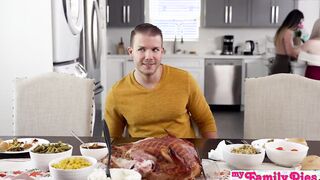 MyFamilyPies - Step Cougar "Sit you butt down with your small pecker and wait until we finish our dessert" S22:E3