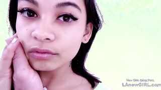 Beauty lustful for sex wants it deep throat at audition