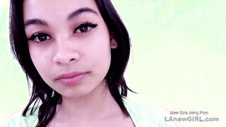Beauty lustful for sex wants it deep throat at audition