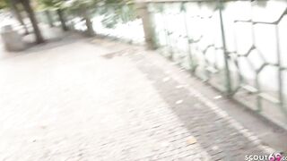 GERMAN SCOUT - EYE ROLLING ORGASM SEX FOR RED HAIRED BITCH VANESSA AT PICKUP