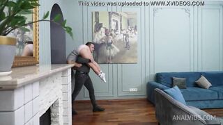 2 guys woke up 2 babies Ella and Kitty and banged! them