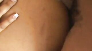 Big Boobed ebony thot gets her butt banged!