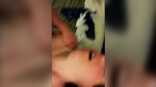 Fun ORAL SEX Cum on Boobies PAWG milf