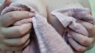 Titted play 18 yo