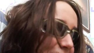 Teenagers dark hair masturbates Cutie and willing cunt alone