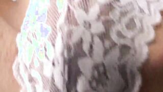 Teenagers dark hair masturbates Cutie and willing cunt alone