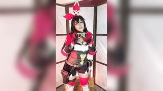 Amber cosplay genshin impact