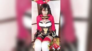 Amber cosplay genshin impact