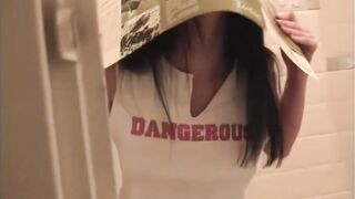 18 Yo Pie Katie Fey Dancing And Showing Off For You! Topless Clips Included!