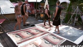 Filthy amateur whores gets fuck