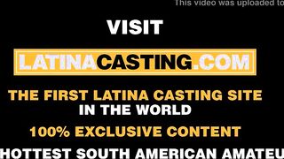Small Peruvian Hot Banged! Fake Casting Agent for a Job