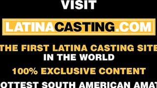 Small Peruvian babe Plowed Fake Casting Agent for a Job