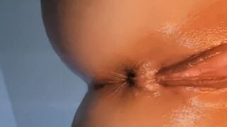 My first time i have buttplug inside my tight anal
