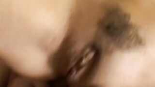 Vulgar sexy does a wild 3some with long dick