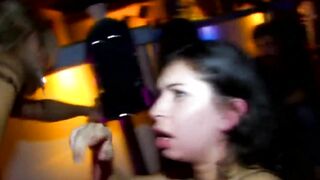 Dyke After the exhibition she ends up into sex and sex party