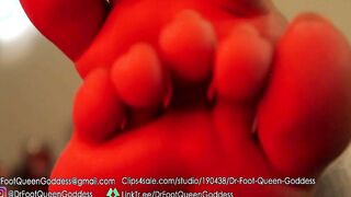 Red Lit Bandaged Soles Part two