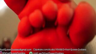 Red Lit Bandaged Soles Part two