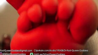 Red Lit Bandaged Soles Part two