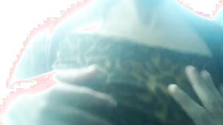 Risky Outside Best Friend Blowing my Penis on the Bus