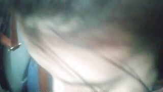 Risky Outside Best Friend Blowing my Penis on the Bus