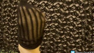Mexican Tessa Dominatrix give an irresistible toes performance