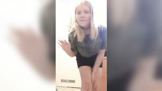 Undressing chubby
