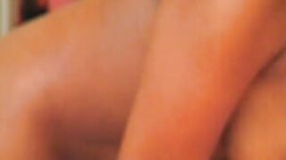 Curvy african moans with satisfaction while she gets fuck