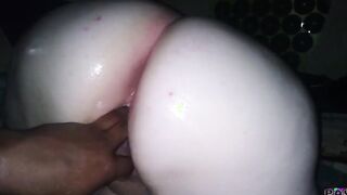 Oily BBW Juicy Butt Juicy Snatch Rub Play Funtime