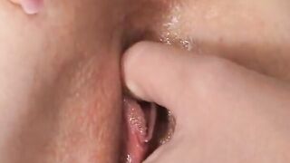 Petite dark hair with stunning boobies gets her booty screwed takes cum