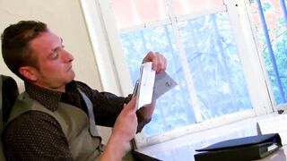 Inked Jasmine Arab give Leo Galvez anal and head