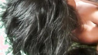Adorable African bimbo meets dude for hard sex