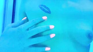 Dutch Skinny Good 19 Year Old Loveashley19 Tanning Compilation